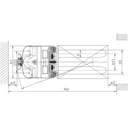 DELACCO Električni paletni viljuškar 2000kg 1600-2500mm AC 3