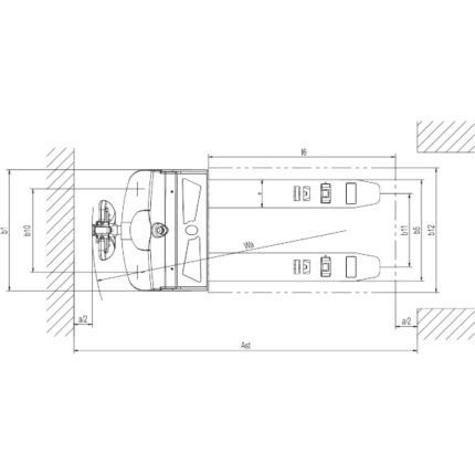 DELACCO Električni paletar 2000kg AC 2