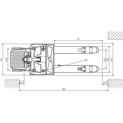 DELACCO Električni paletni viljuškar 3000kg AC EPS 2