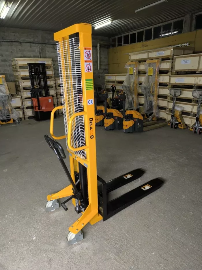 Ručni visokopodizni viljuškar 1000kg 1600mm slika 4